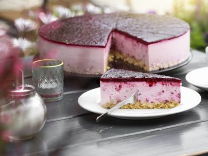 Brombeer-Cheesecake