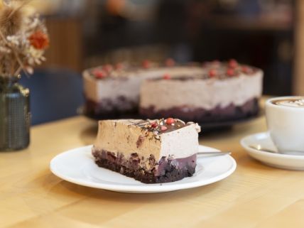 Schoko-Cherry-Cheesecake